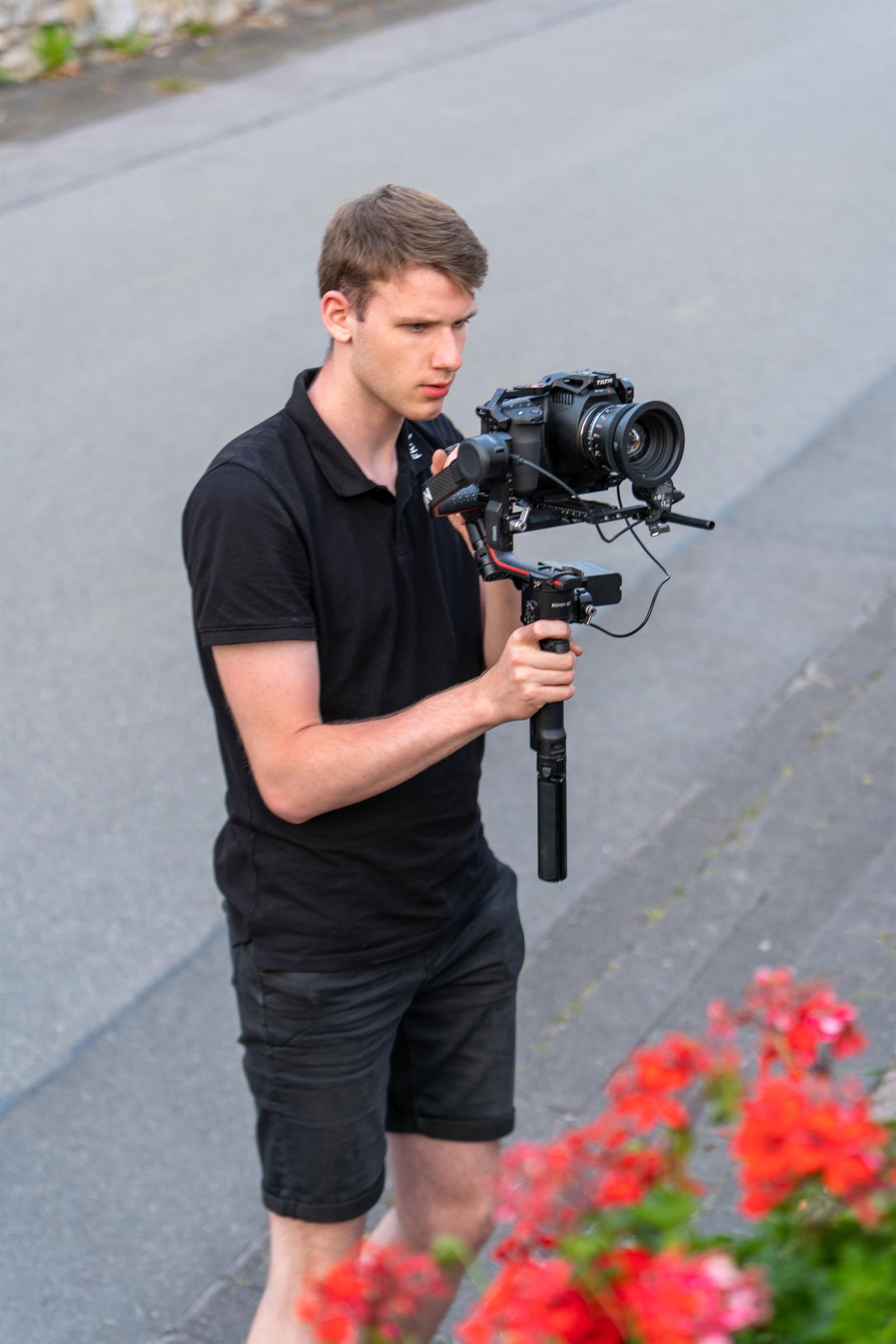 Behind the scenes Aufnahme 3